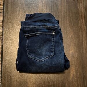 Savi Mom Dark Blue Skinny Jeans